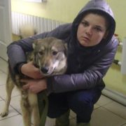 Лайка встретил свою хозяйку!